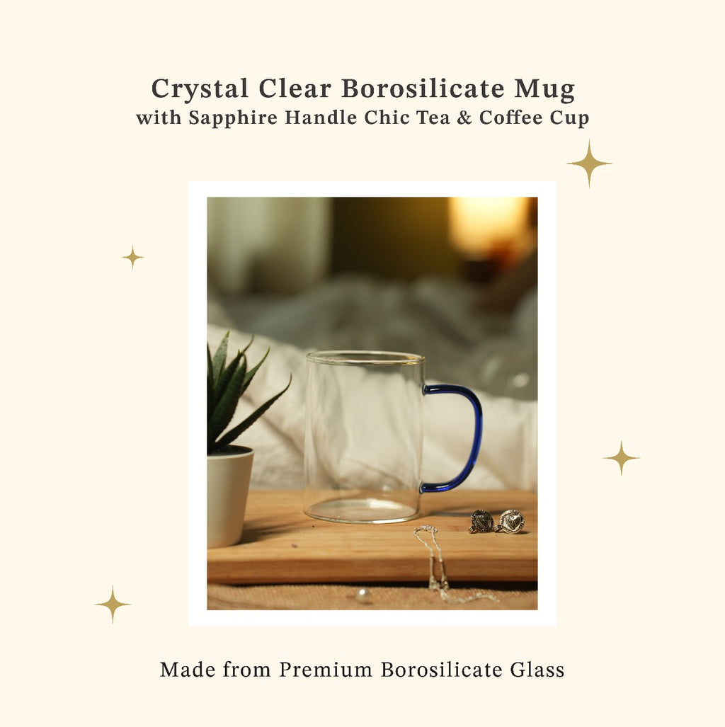 Borosilicate Glass Mug - Tea/Coffee