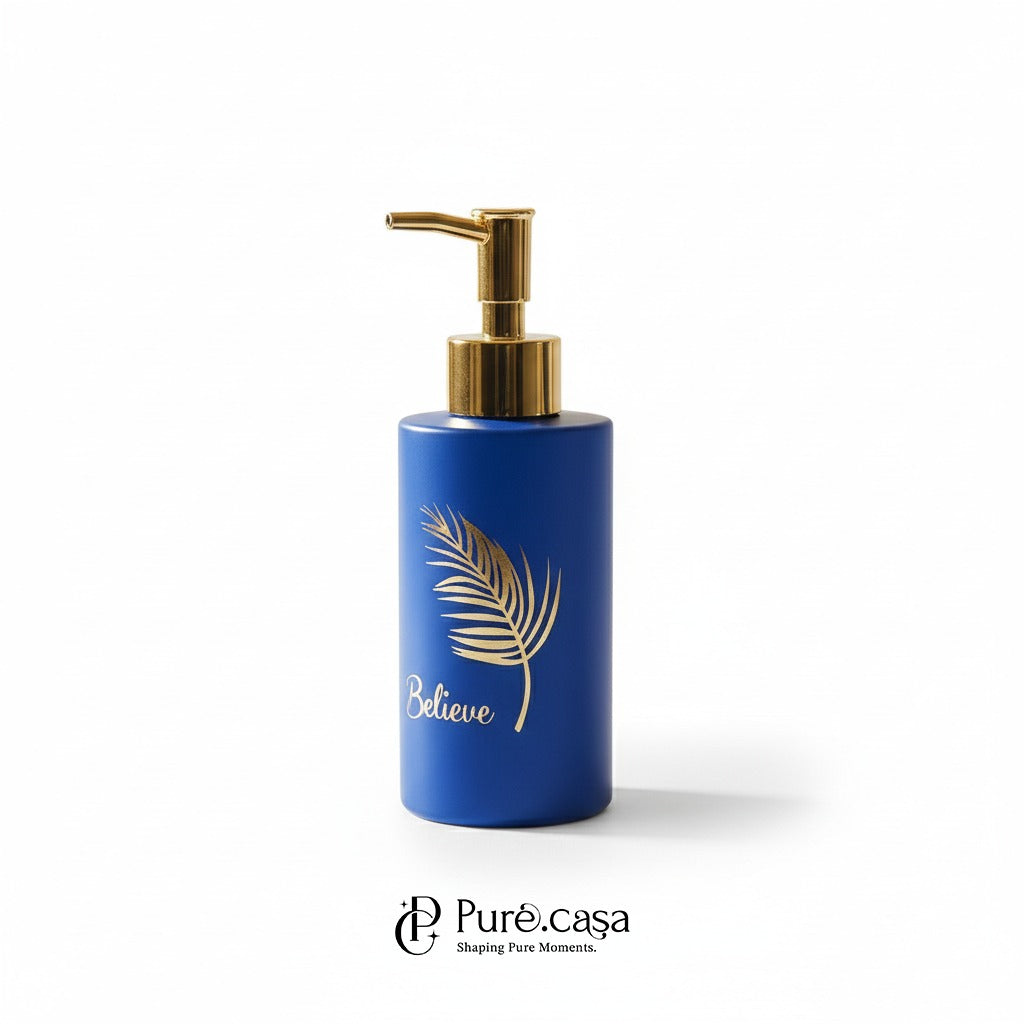 Midnight Blue Soap Dispenser