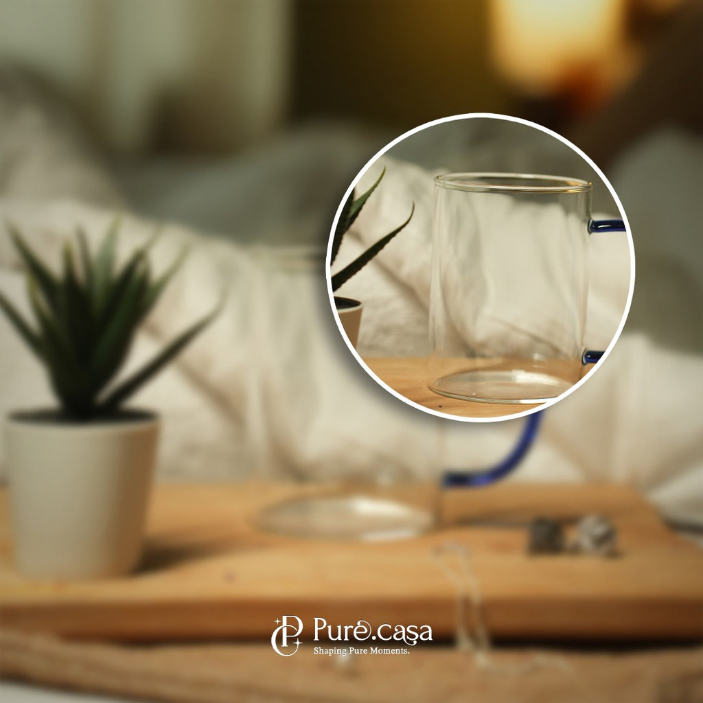 Borosilicate Glass Mug - Tea/Coffee