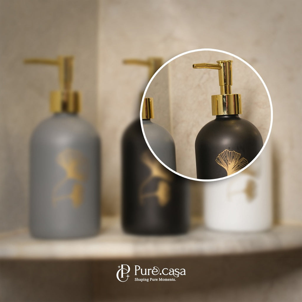 Glass Opulent Matte Soap Dispenser