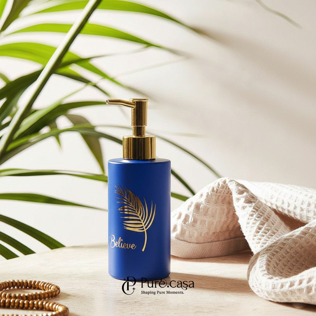 Midnight Blue Soap Dispenser