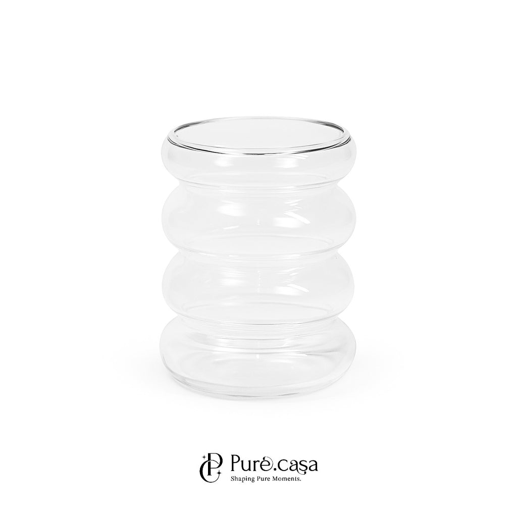 Bubble Wave Smoothie Glass