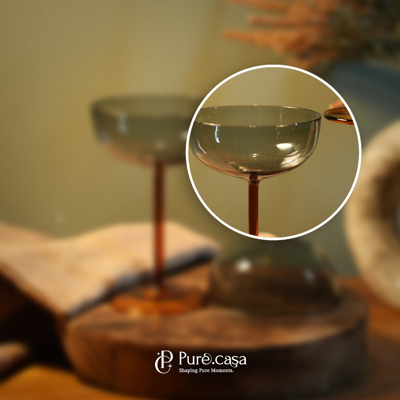 Trendy Hector Cocktail Glass