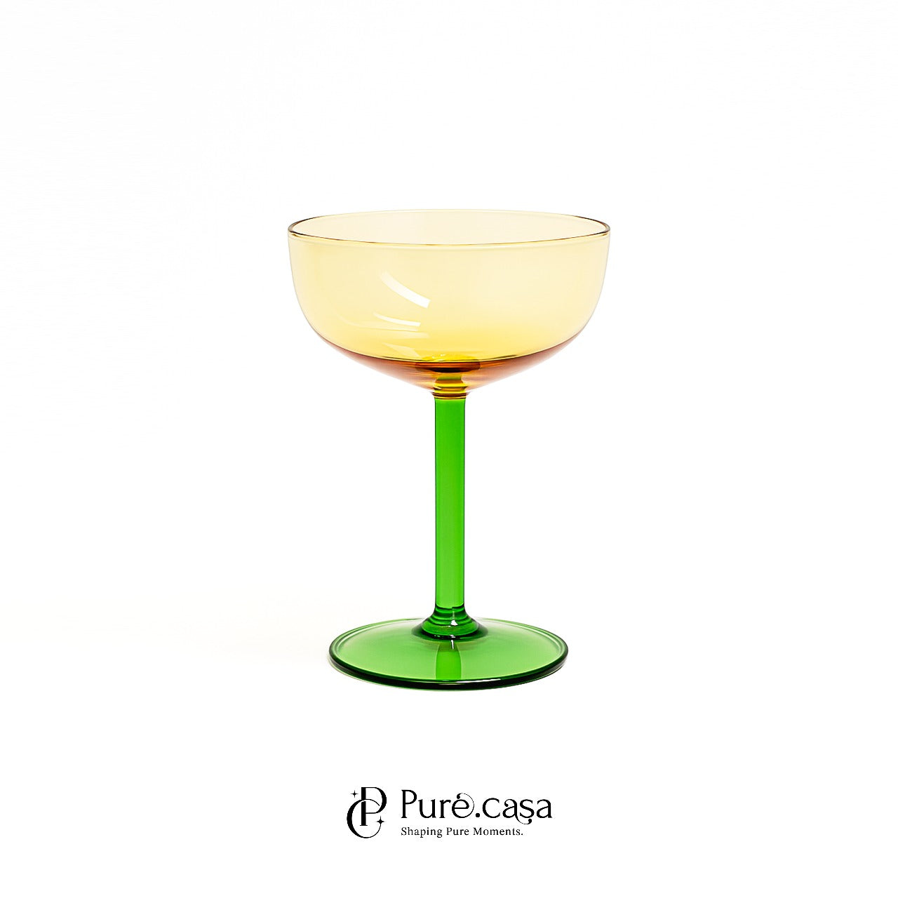Lume Verde Cocktail Glass