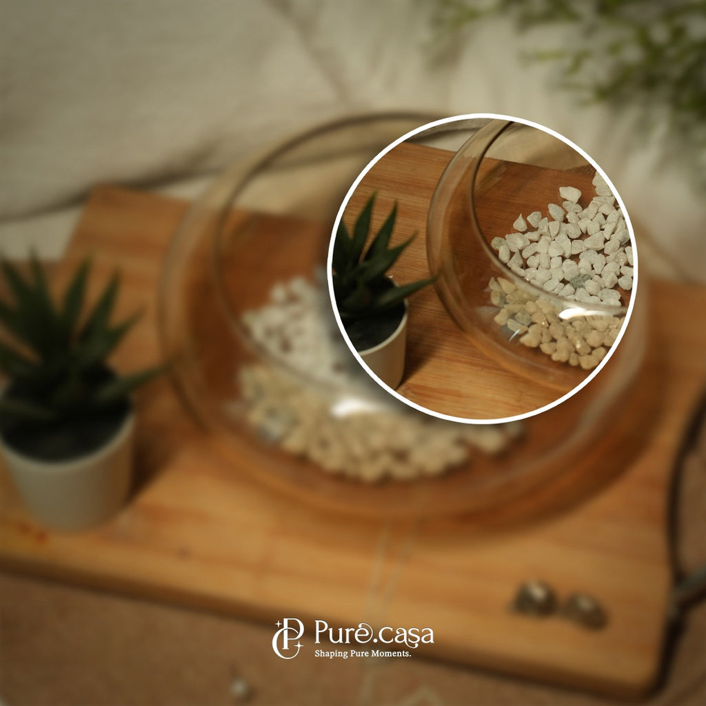 Glass Decorative Urli / Potpurri Bowl