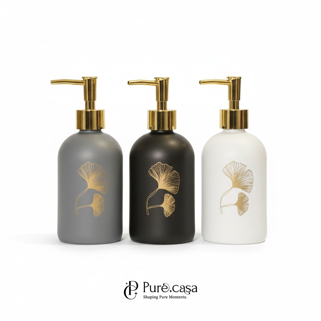 Glass Opulent Matte Soap Dispenser